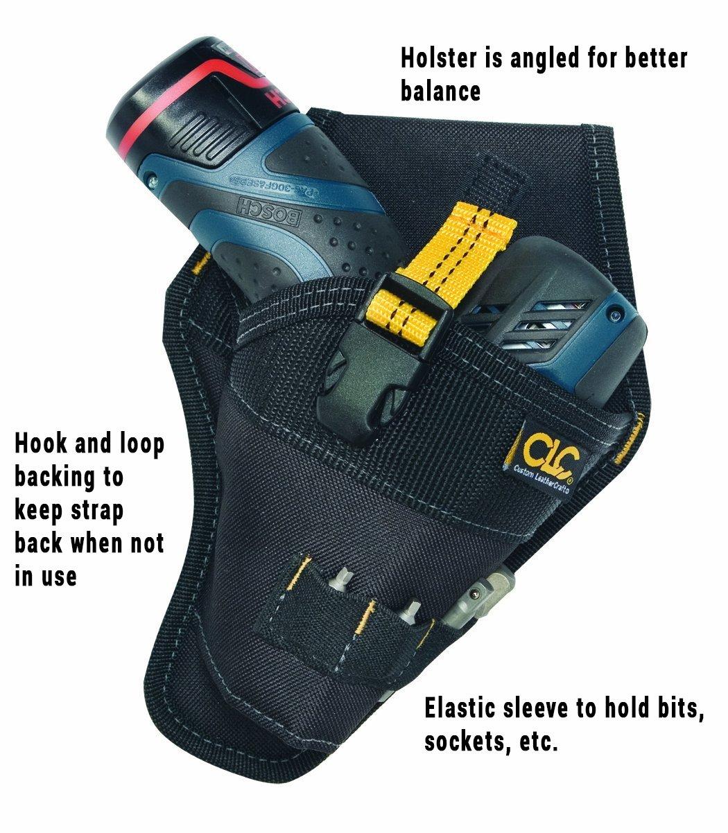 Custom Leathercraft Custom Leathercraft CLC 5021 Impact Driver Holster,Black