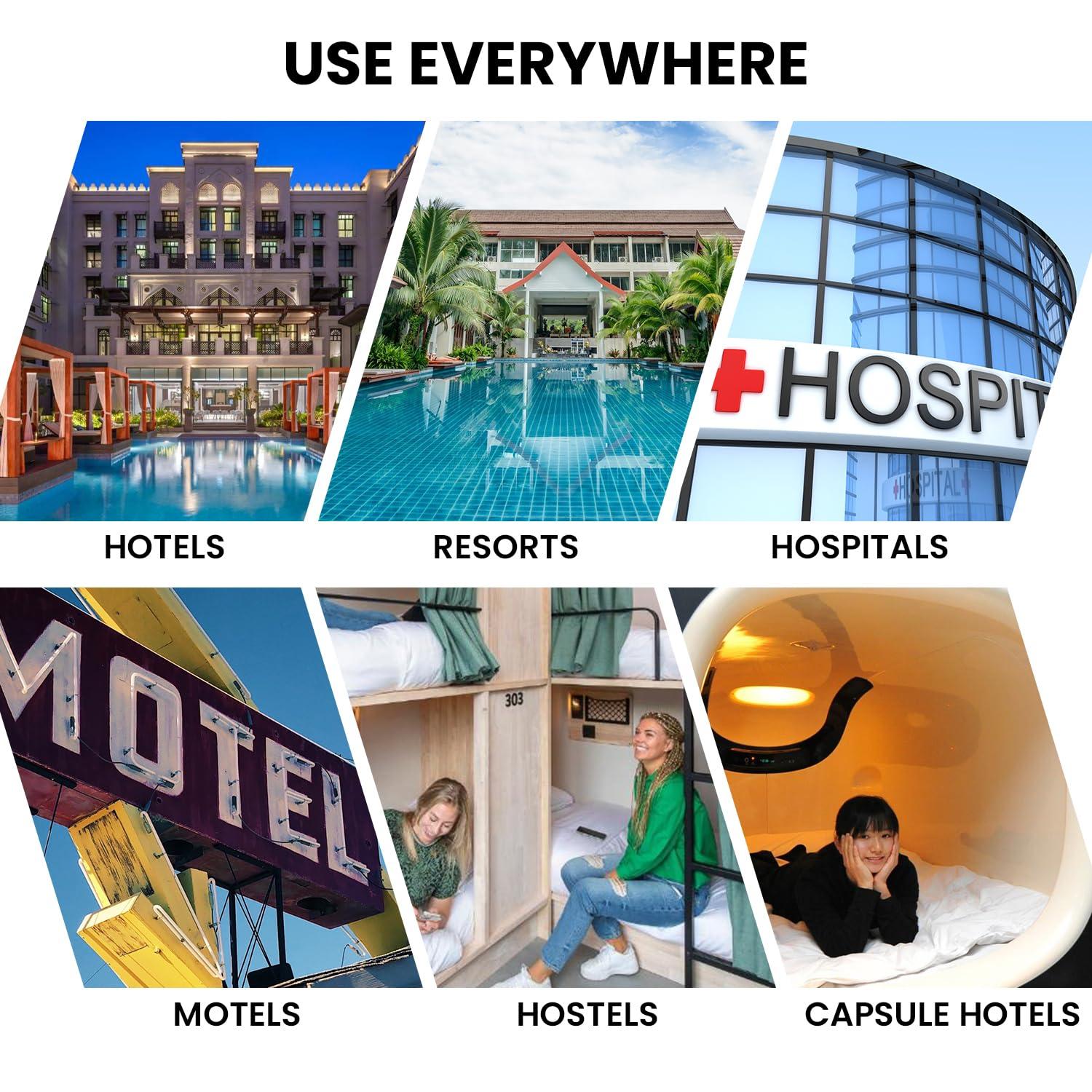 belem belem Luxury 36 White Large Bath Sheets Bulk (30x56) - 100% Cotton Towels - Save $149 in Bulk Bath Towels - Wholesale Towels in Bulk - Salon White Towels, Spa Towels and Gym Towels