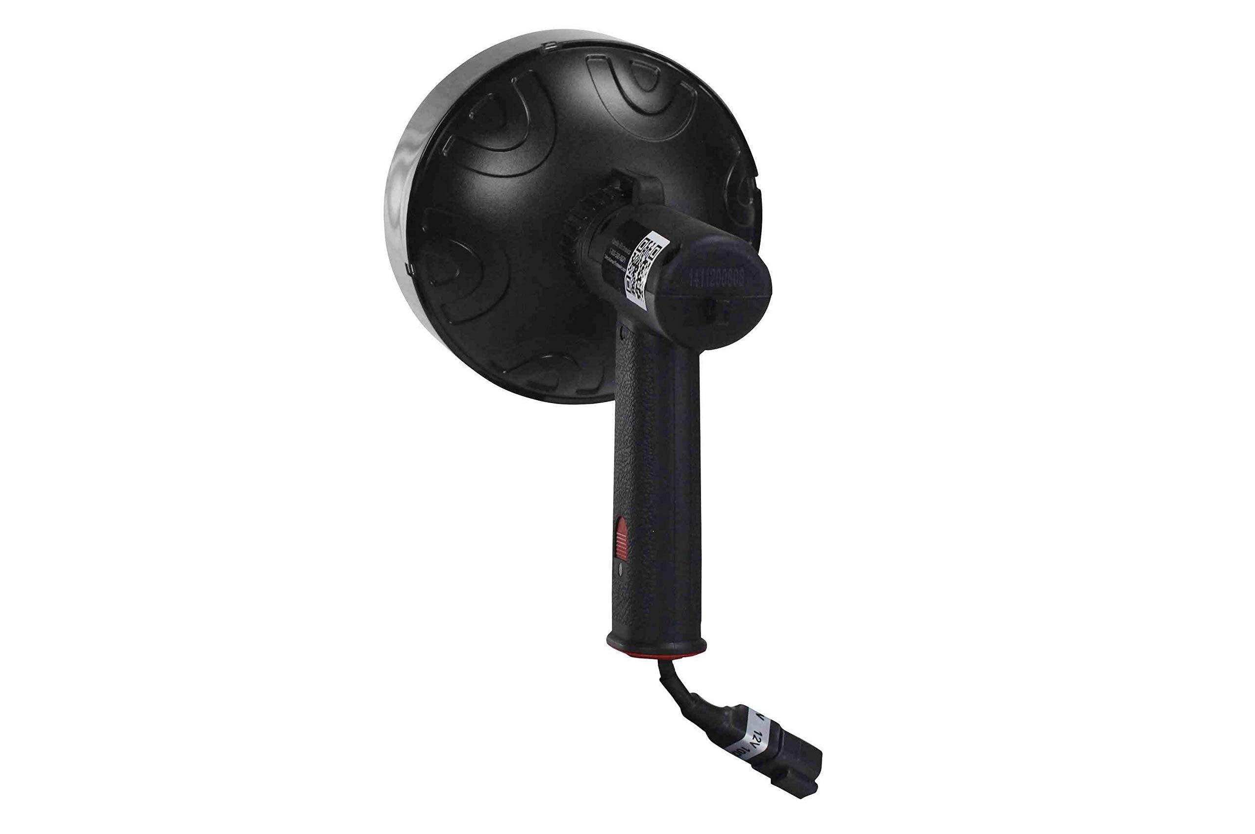 Larson Electronics 5 Million Candlepower Handheld Spotlight- Red Hunting Lens - 100 Watt Halogen - Spot/Flood Combo(-12