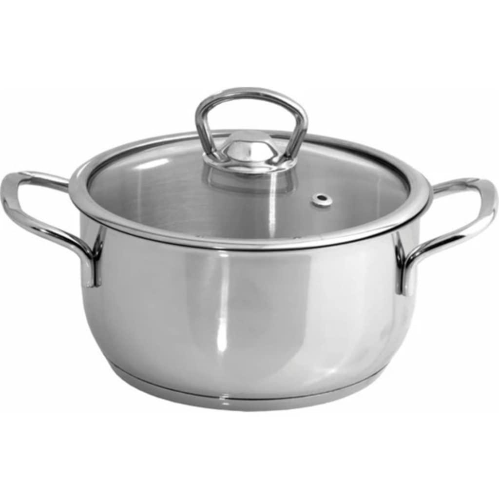 EliteBloom EliteBloom Cooking Pot, Frying Pan,Cookware Set 6 Piece Kitchen Gadgets Set Pots Pans Set Set Nonstick Dinner Lunch (A See Description)