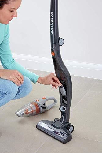 BLACK + DECKER BLACK + DECKER Powerseries Cordless Stick Vacuum Cleaner & Hand Vac, 2-in-1, Titanium Gray (HSVB420J)
