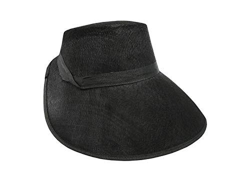 Nicky Bigs Novelties Nicky Bigs Novelties Adult Bonnet Old Fashioned Victorian Handmaids Hat- Women Pilgrim Bonnets Hats - Amish Colonial Bonnet Cap - Pioneer Prairie Felt Sun Hat Costume Accessories Black
