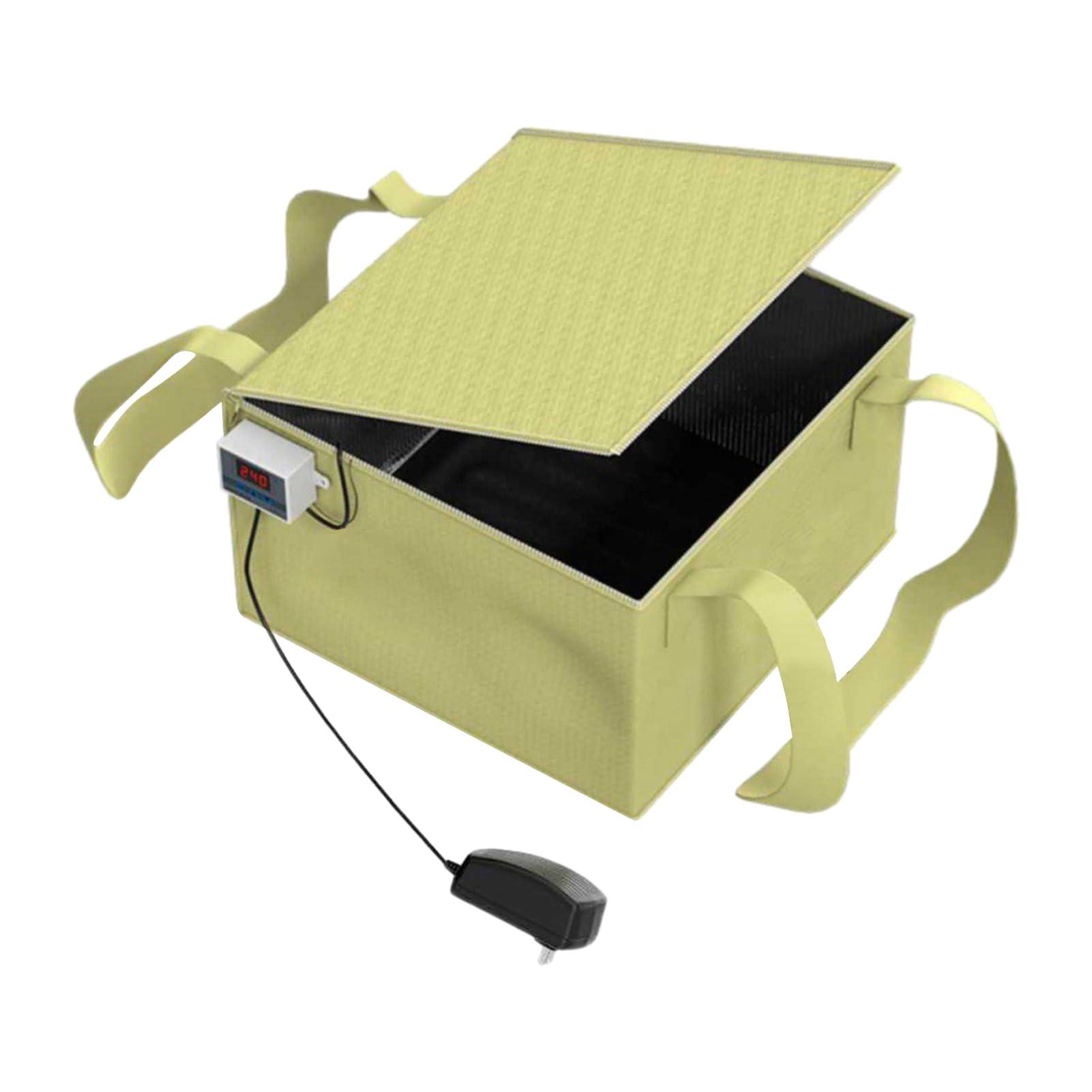 SOULAGRY SOULAGRY Dough Proofing Box, Dough Proofer with Precise Temperature Control for Baking, Proofing Box for Bread Making, Bread Proofer for Making Bread, Yogurt, Natto and Handmade Soap