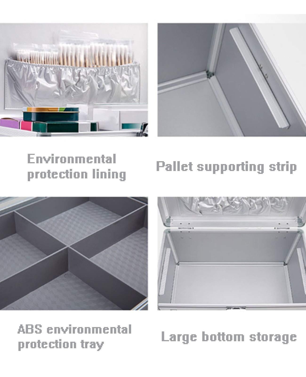 CHENYUEFA CHENYUEFA Family First Aid Box,Portable Medicine Chest Storage,Medicine Box Medicine Chest First Aid Box Medicine Cabinets Storage Box Organizer Family Emergency Kit Storage Box(34.5 X 20.5 X 22cm)