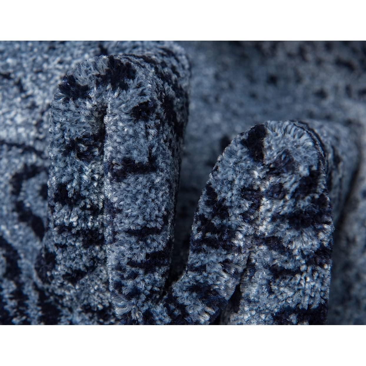 Overstock Overstock Contemporary Weby Collection Area Rug 10'6"x16'5" - Purple