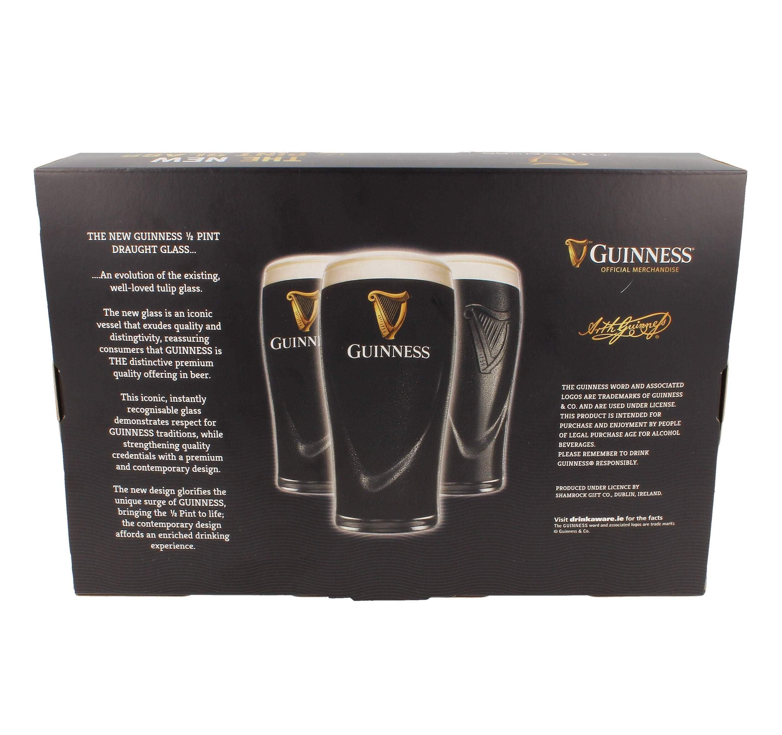 Guinness Guinness Half Pint Glasses - Livery Design