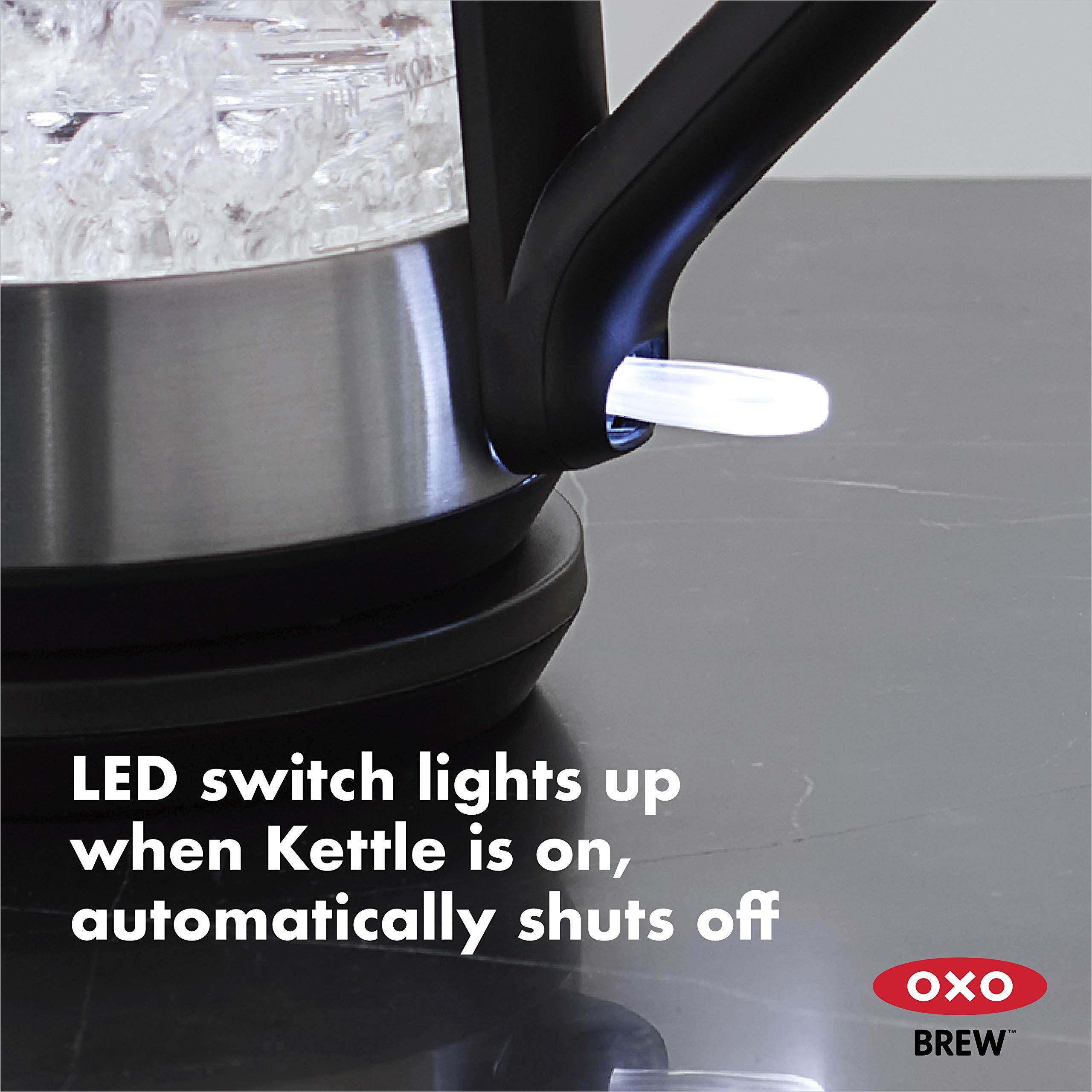 OXO OXO Brew Cordless Glass Electric Kettle - 1.75 L