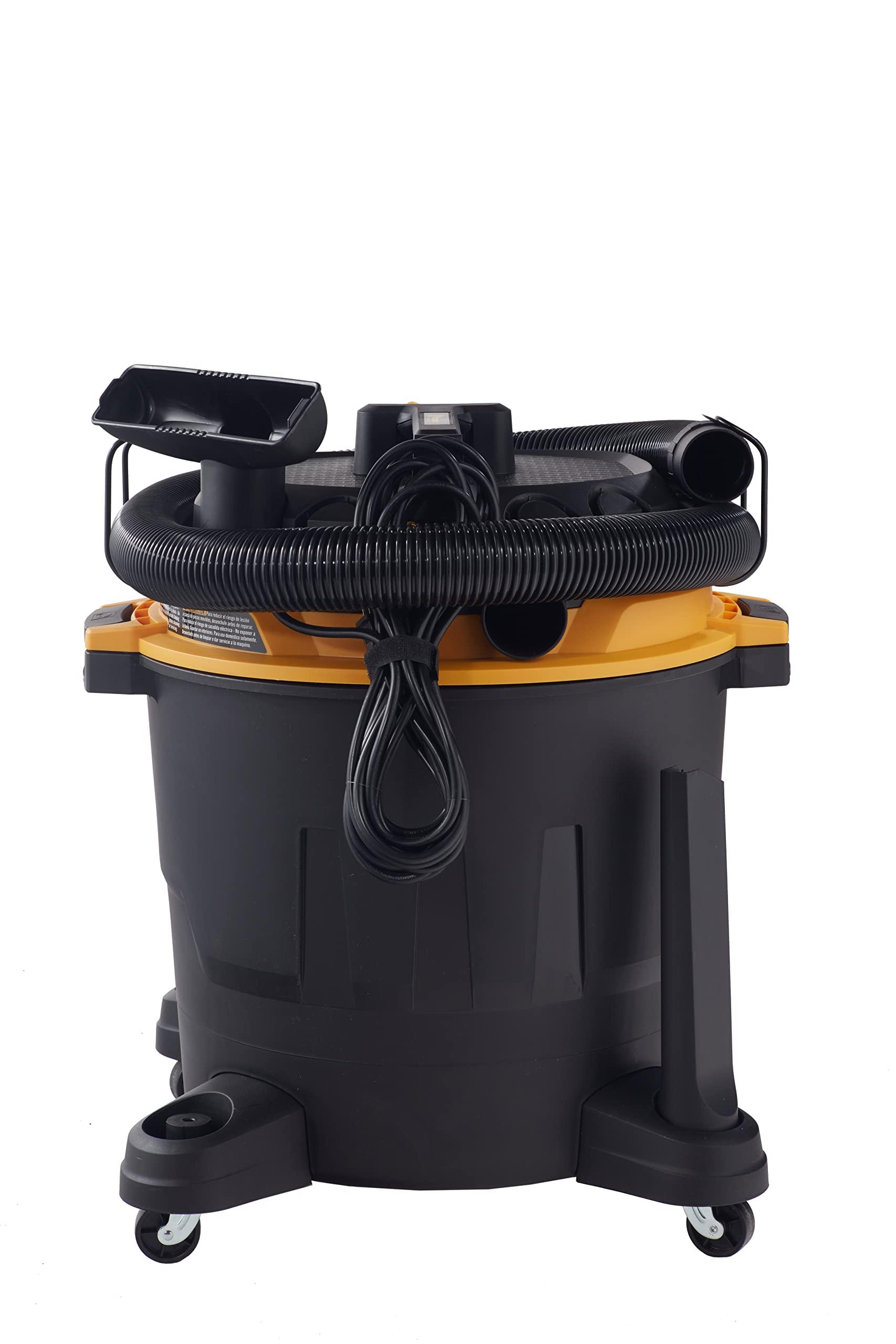 Vacmaster Vacmaster Professional - Wet/Dry Vac, 16 Gallon, Beast Series, 6.5 HP 2-1/2\" Hose (VJH1612PF0201), Black