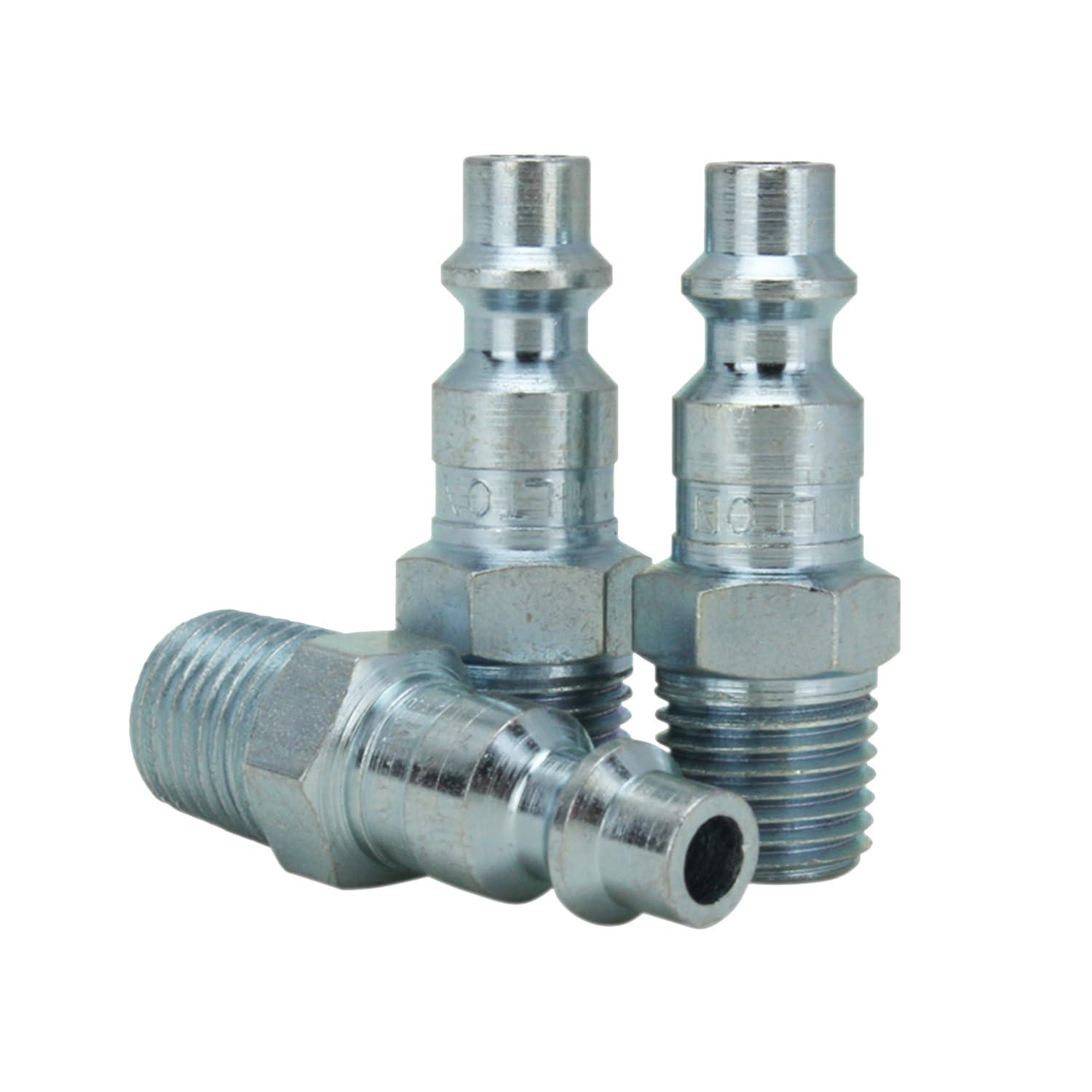 Milton Milton (S-211) 1/4" NPT M-Style Coupler and Plug Kit, (5-Piece)