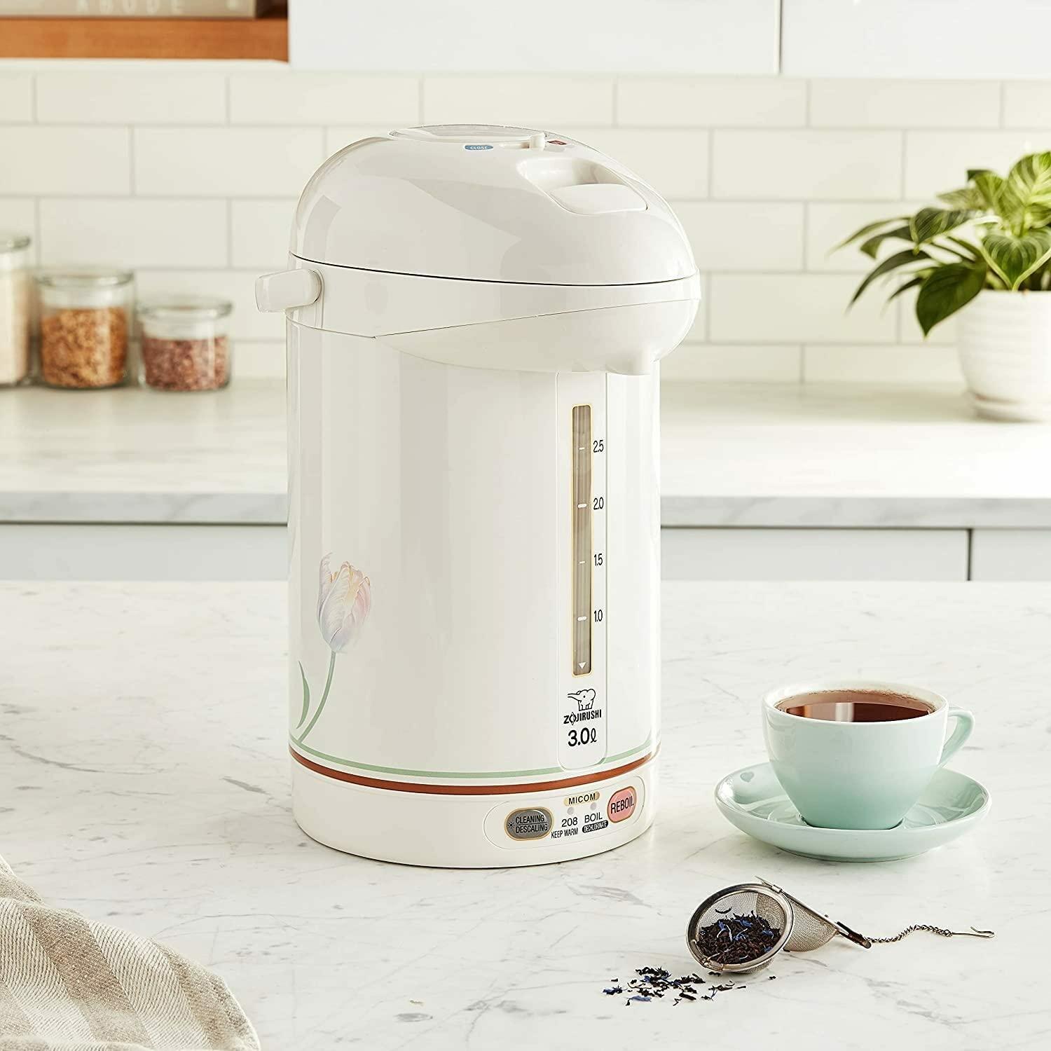 Zojirushi Zojirushi CW-PZC30FC Micom Super Boiler (3.0 Liters, White Ballerina)