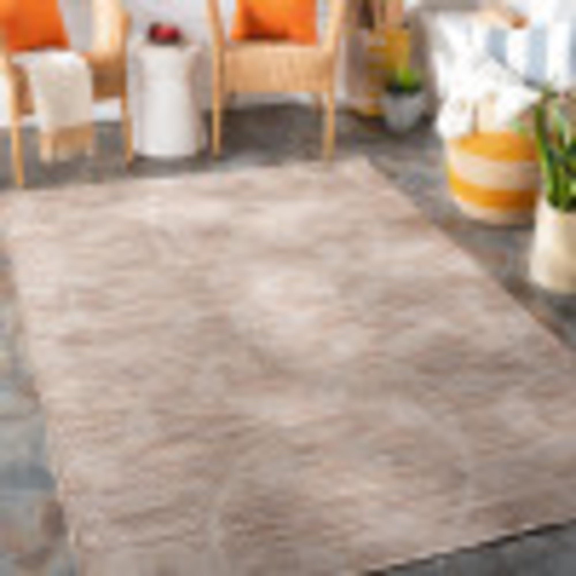 Artistic Weavers Artistic Weavers Verdi Outdoor Traditional Area Rug, 7'8" x 10', Medium Gray