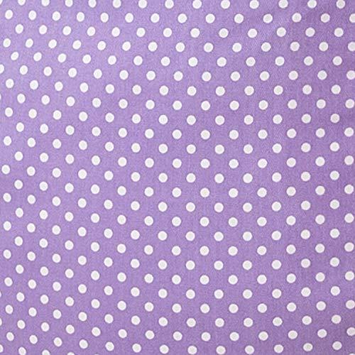 Flash Furniture Flash Furniture Duncan Oversized Bean Bag Chair for Kids and Adults, Foam-Filled Beanbag Chair with Machine Washable Cover, Lavender Polka Dot