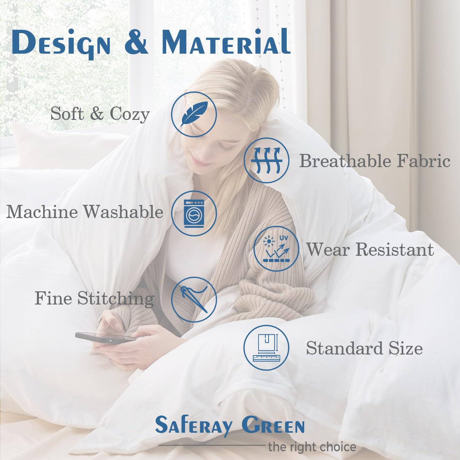 Saferay Green Saferay Green 4Pc Twin XL Size Sheet Set, 100% Organic Cotton Sheet Set, 800 Thread Count Sheets, Soft & Breathable Sheet Set, Luxury 8-12\" Deep Pocket Sheet, Hotel Quality Sheets - Steel Blue