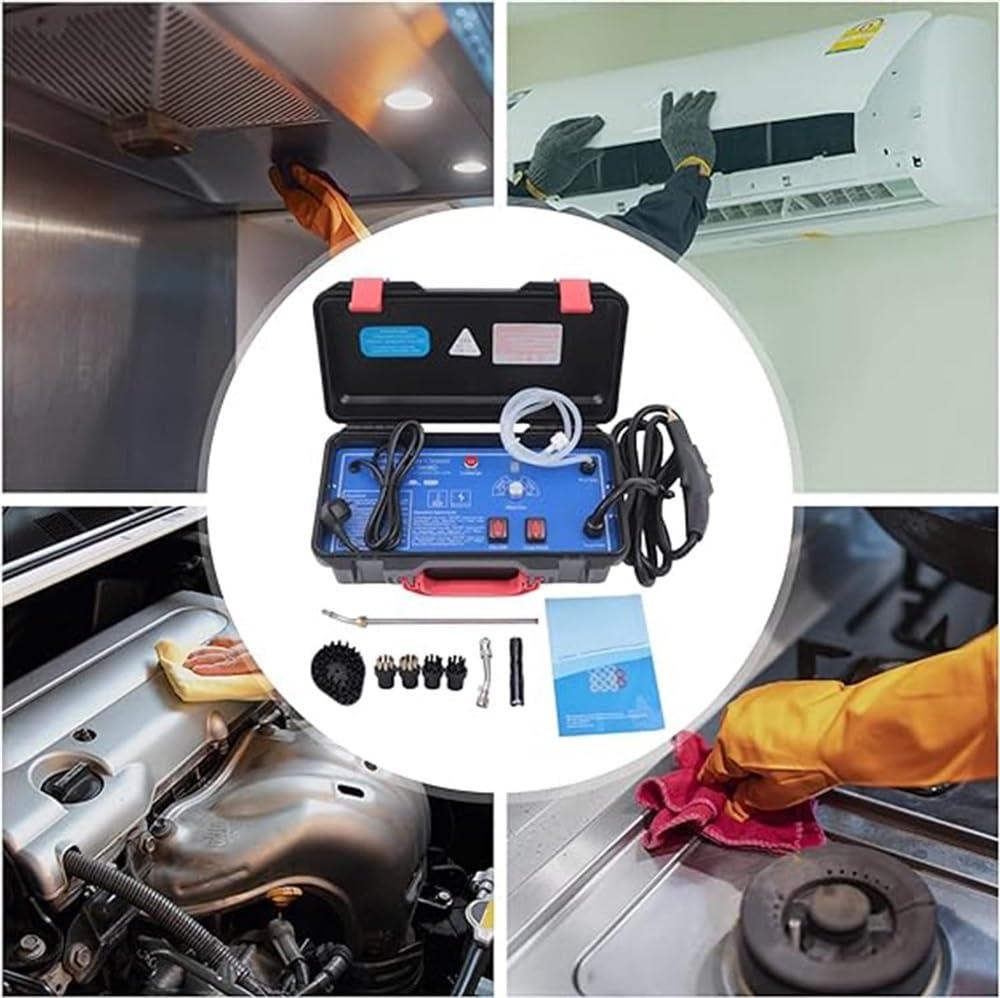 CHIPEL High Pressure Steam Cleaner for Grout and Tile, High Pressure Steam Cleaner,Steamer for Cleaning High Heat Steam Cleaning Machine(110v 1700W)