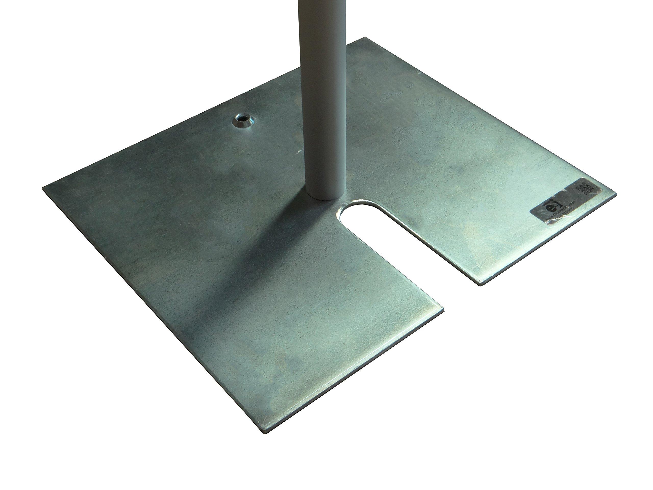 OnlineEEI OnlineEEI 8 Foot Tall Fixed Height Portable Pipe and Drape Backdrop Kit 8ft x 10ft (No Drapes)