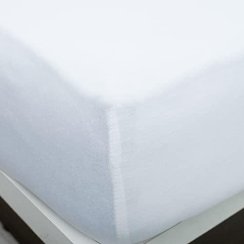 SPREAD COMFO SPREAD COMFO - Hotel Luxury Bed Sheet Set 1200 Thread Count White Solid Bedding Sheet Sets- Cooling Bed Sheet Deep Fitted Wrinkle, Fade, Stain Resistant - 4 Piece (Queen - 24\" Deep Pocket)