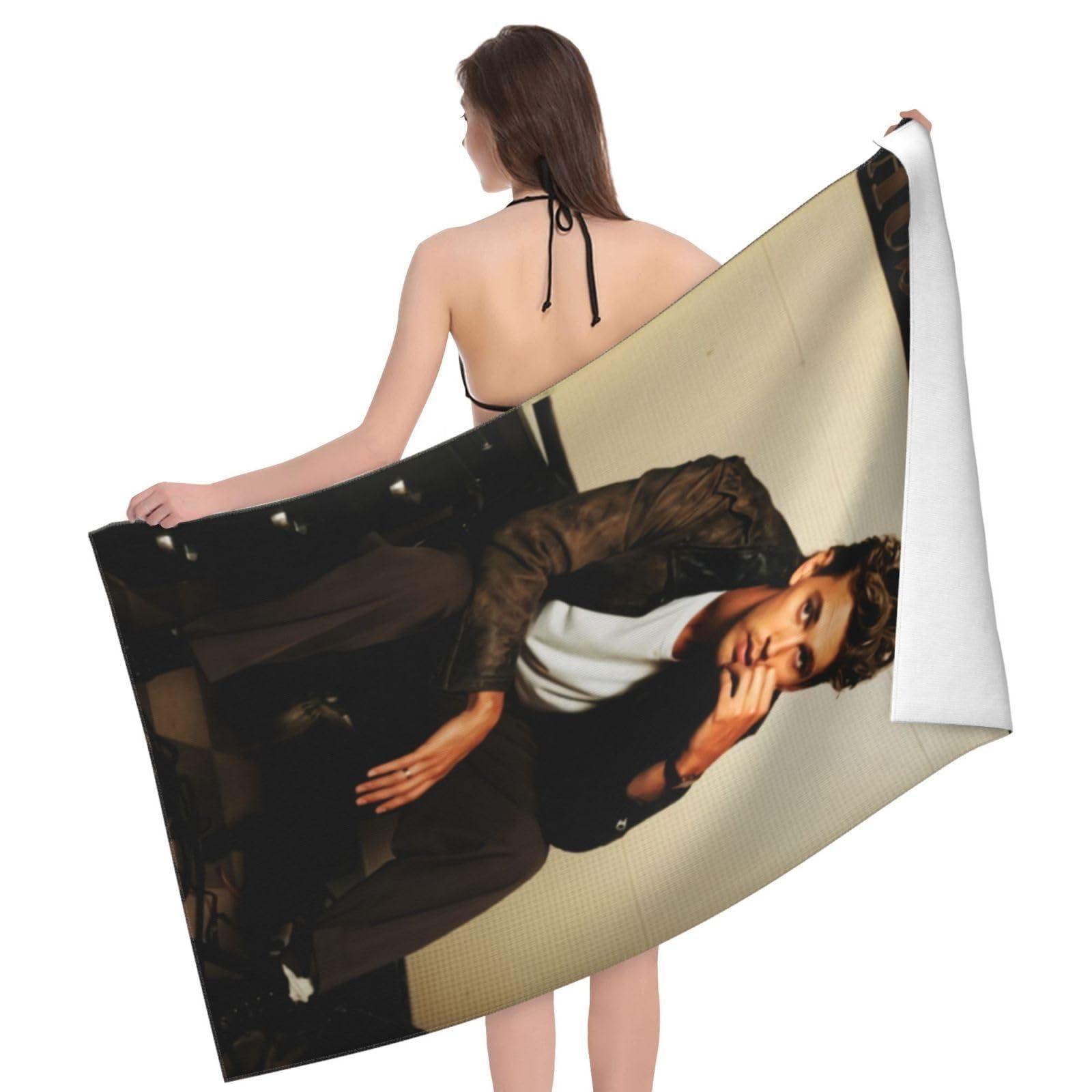 Windsorchef Windsorchef Austin Butler Beach Towel Portable Lightweight Towels for Travel Pool Yoga Camping Sport 32 X 52 Inches White