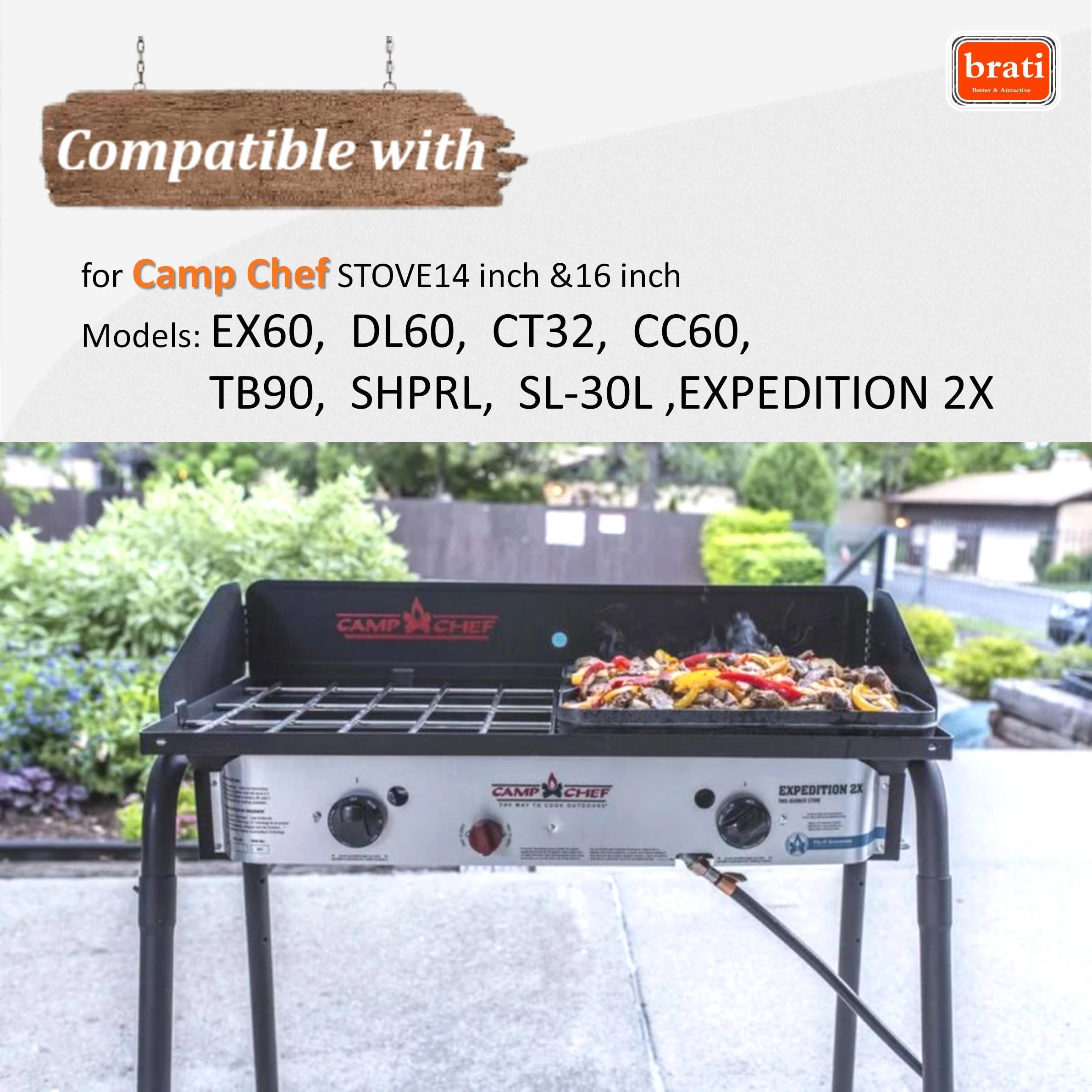 brati Replacement Plastic Stove Leg Thumb Screws for Camp Chef Stove EX60,DL60,CT32,CC60,TB90,SHPRL,SL-30L, 6 Pack