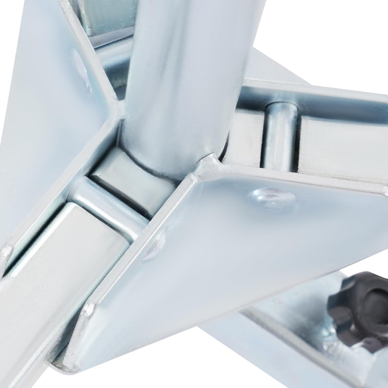 QUSKLISU Pipe Reel Dispenser, Underfloor Heating Galvanized Pipe Drainer Galvanized Pipe Winder, Dispenser for PEX/PERT Pipes Heavy Duty Pipe Uncoiler