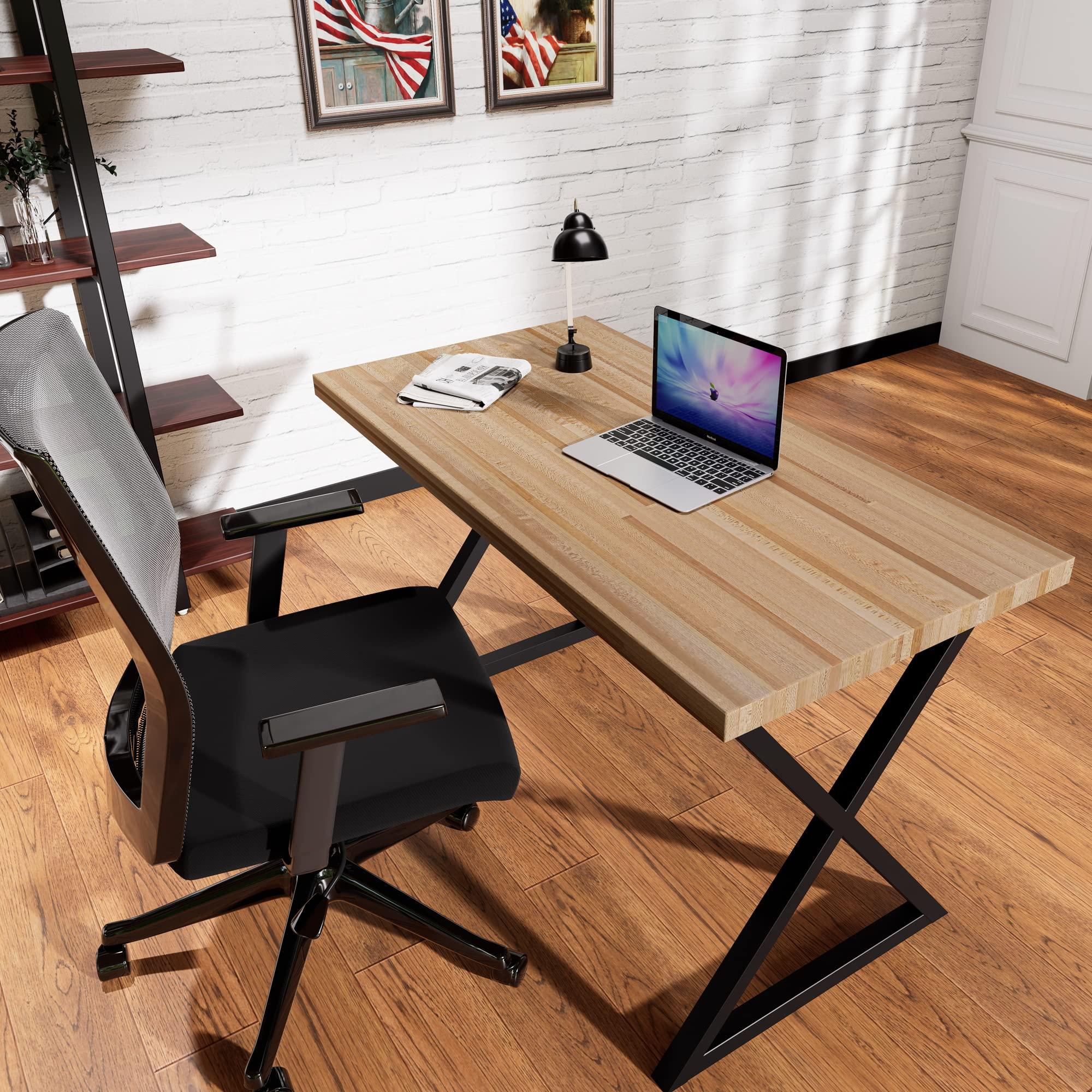 CONSDAN CONSDAN Butcher Block Counter Top, USA Grown Hard Maple Solid Hardwood Countertop, Washer/Laundry Countertop, Table Top, Polished, Prefinished with Food-safe Oil, 1.5\" Thickness, 24\" L x 25\" W