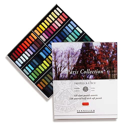 SENNELIER Sennelier Soft Pastels Half Stick Set 120/Pkg-Paris, Paris