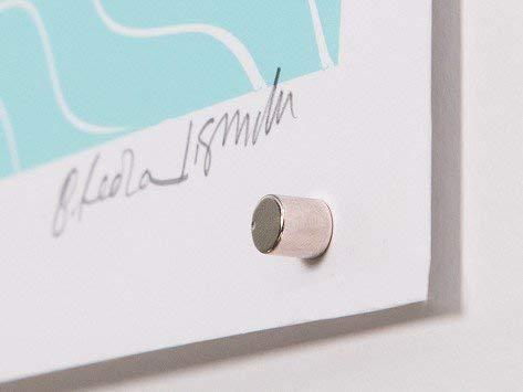 Magnetack 24-Pack of Magnetacks, The Original Magnetic Pushpin Poster and Photo Hangers, Magnetic Thumb Tacks to Hang Pictures and Posters Without Frames or Damage