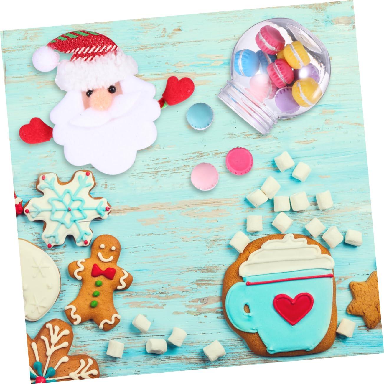 NAMOARLY NAMOARLY 4pcs Box Mini Candy Jar Christmas Lights Tins Snowman Candy Storage Christmas Storage Inflatable Christmas Tree Bag Christmas Treat Storage Canister Xmas Candy Jar Red Plastic