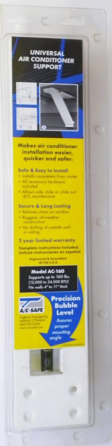 AC Safe A/C Safe AC-160 Universal Heavy Duty Window Air Conditioner Support (hr Pck)