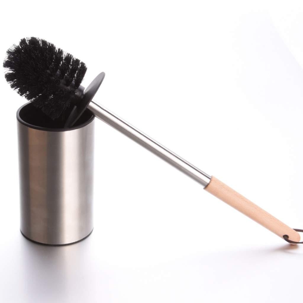 BFDUABDHHBFAE Toilet Brush Toilet Brush Luxury Toilet Brush Holder Set Accessories Durable Bath Brush Head Cleaning Brush Bathroom Brush Holder Toilet Bowl Brush (A)