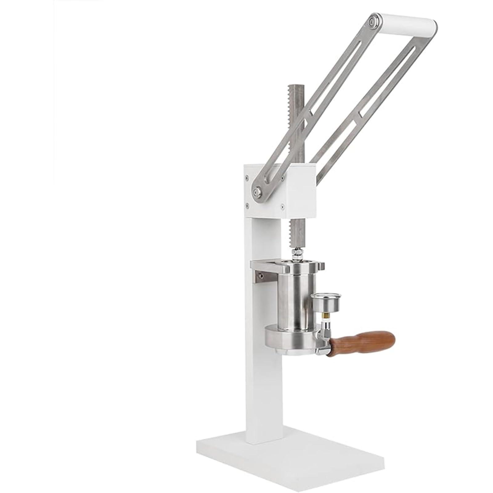 KHZKHC KHZKHC Manual Lever Espresso Maker, Espresso Press Machine, with Pressure Chamber, Piston, Powder Hammer, Bottomless Handle, for Home, Outdoor, Camping