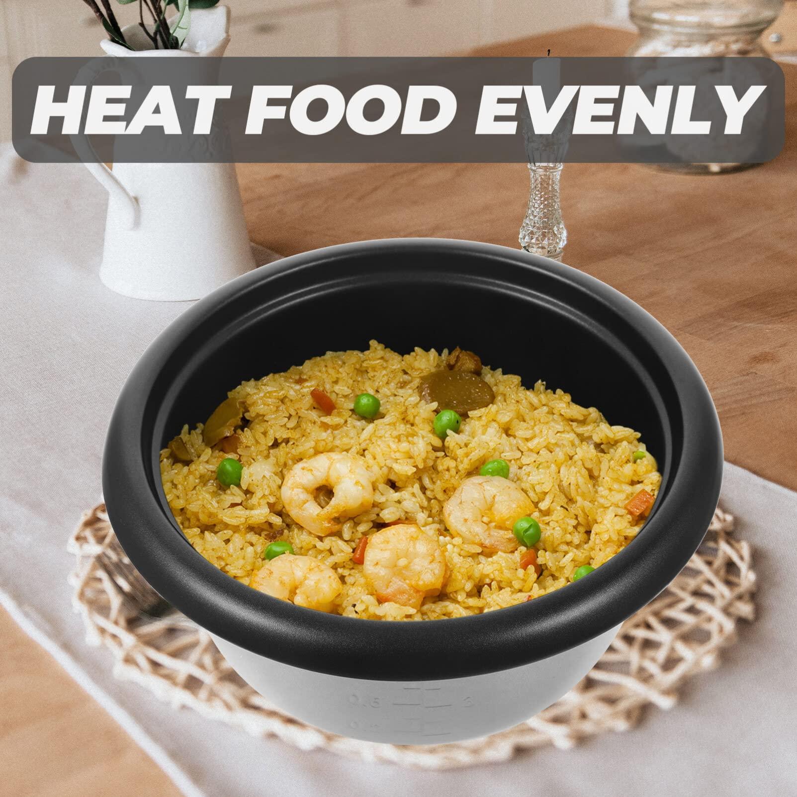 Kichvoe Rice Cooker Replacement Pot 9.3 * 3.9Inch Rice Cooker Inner Pot 2L Non- Stick Rice Cooker Liner Replacement Rice Cooker Insert Rice Maker Accessories Rice Cooker Pot Replacement