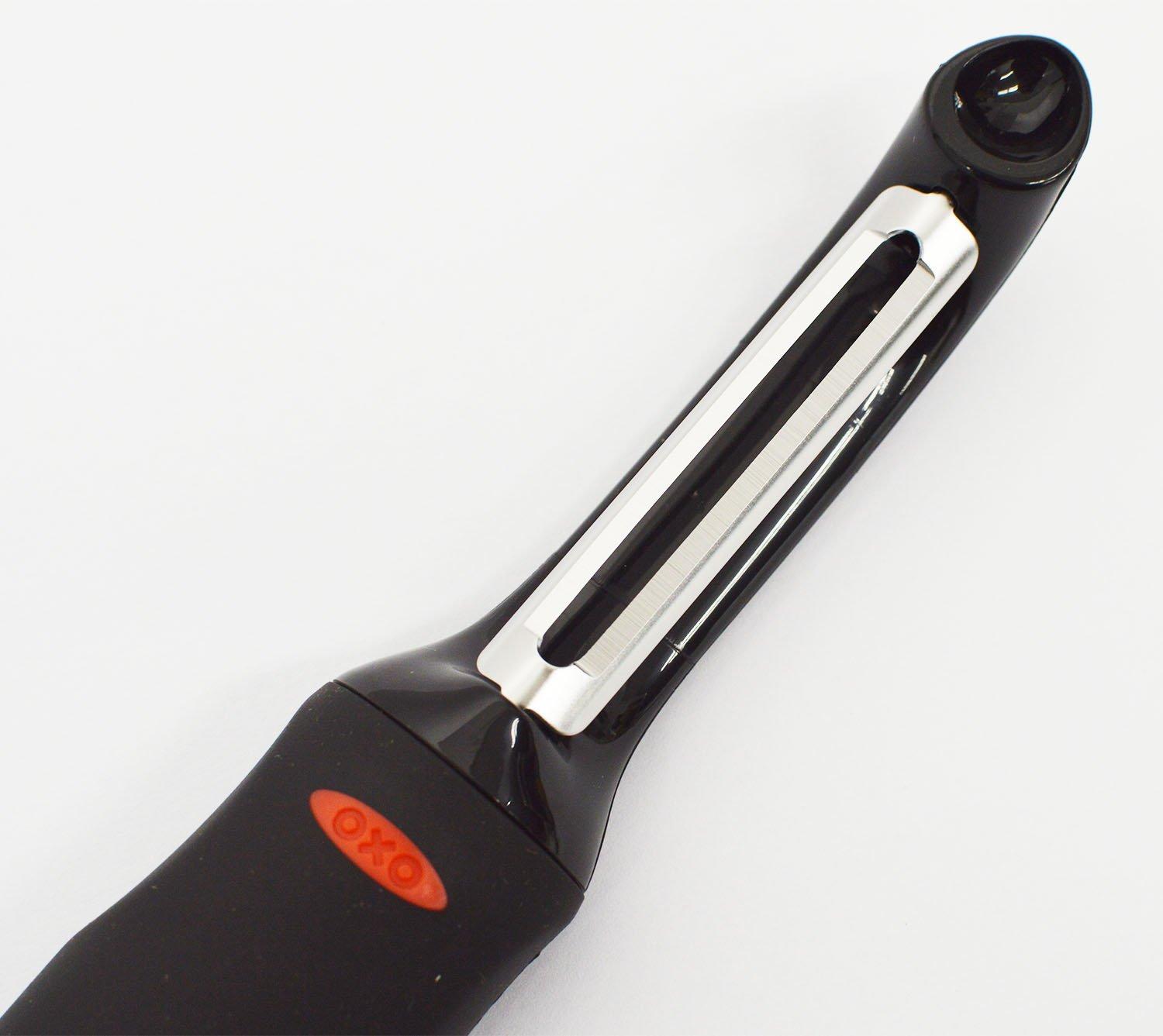 OXO OXO SoftWorks Swivel Peeler, 1-Pack, Black