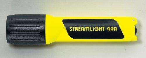 Streamlight Streamlight 68200 4AA ProPolymer LED Flashlight with White LEDs, Yellow - 67 Lumens