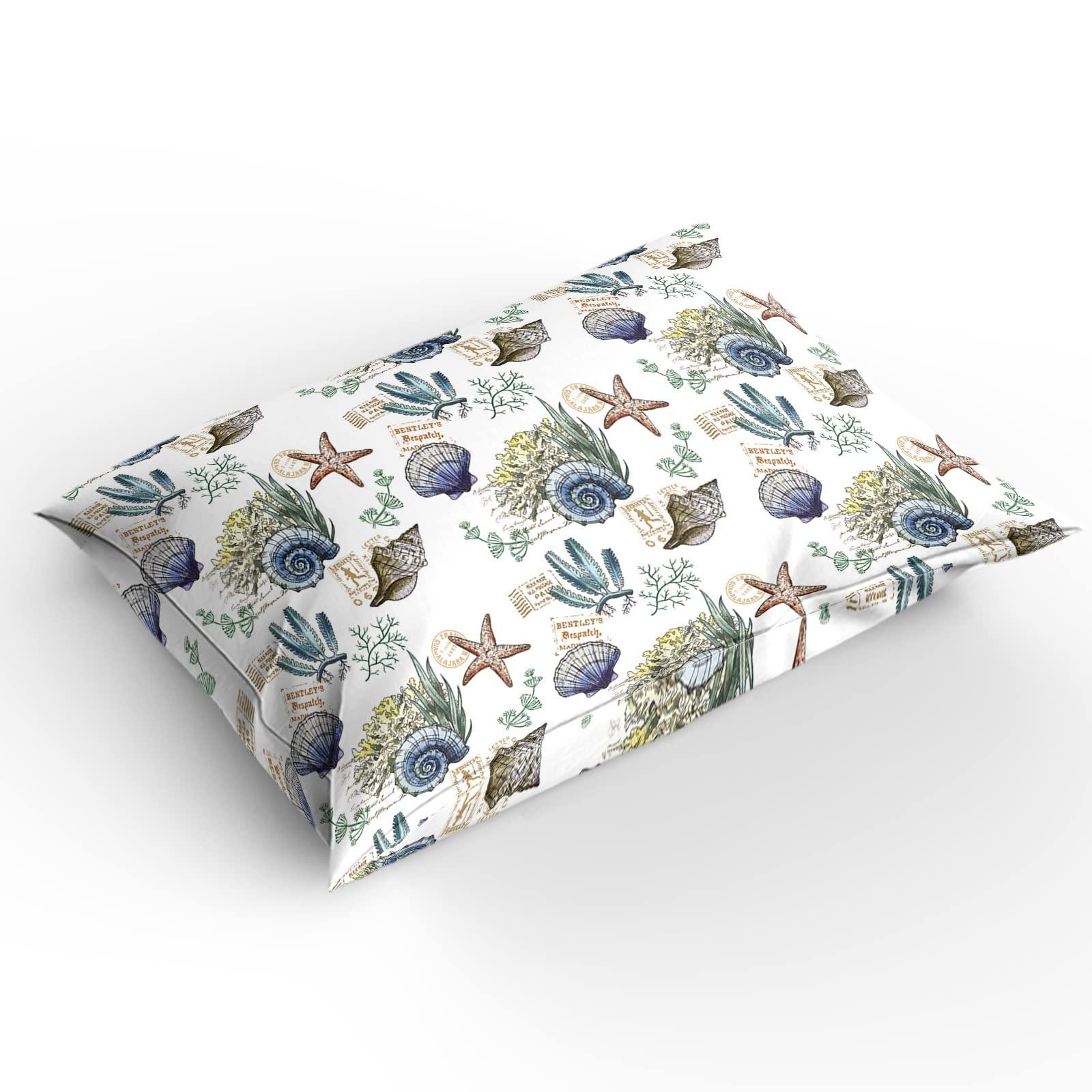 PURE ECO Pure Eco Fitted Sheet Zipper Twin XL Size 39\" X 80\" Inches Fit 10\" Deep Pocket White, 600 TC 100% Egyptian Cotton Sateen Weave Zipper Mattress Cover Twin XL Zipper Bed Sheet Twin XL Size