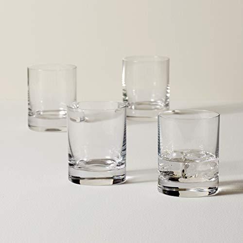 Lenox Lenox Tuscany Classics Cylinder Double Old Fashioned Glass, Clear 13 oz Set of 4 -