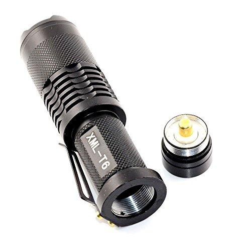 BESTSUN BESTSUN 2 Pack SK98 LED Tactical Flashlight 5 Mode Zoomable Mini Flashgliht 2500 High Lumen Military Grade Handheld Flashlight Water Resistant Ultra Bright Tac Light Adjustable Focus Pocket Torch