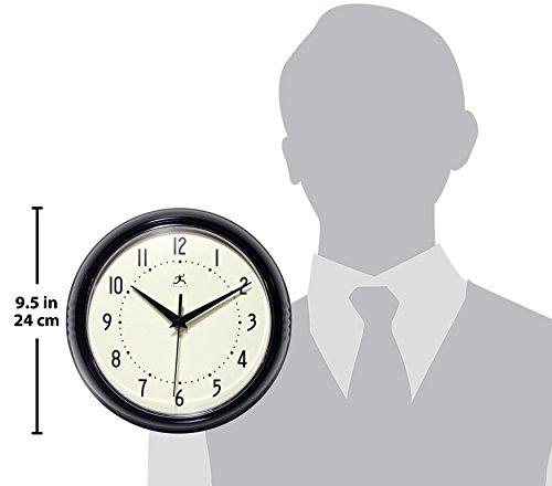 Infinity Instruments Infinity Instruments Retro Redux Wall Clock