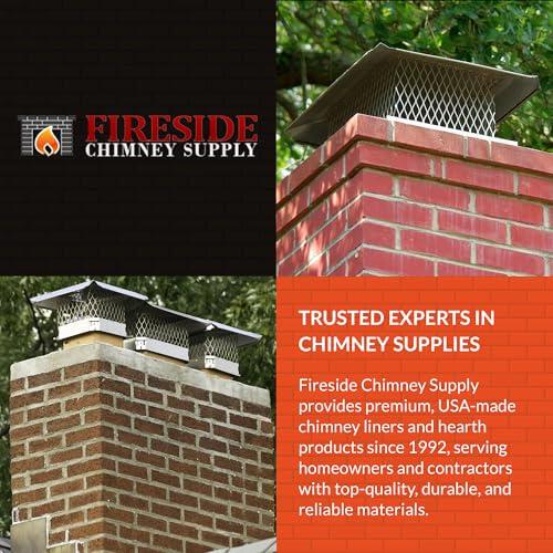 Fireside Chimney Supply Fireside Chimney Supply Basic Flexible Chimney Liner Kit - 6 Inch x 25 Feet