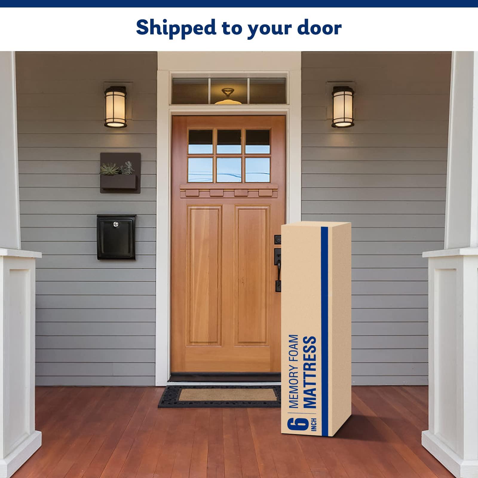 MLILY MLILY Twin Mattress 6 Inch Memory Foam Mattress Twin Size in a Box for Bunk Bed Trundle Bed, Medium Firm, CertiPUR-US Certified