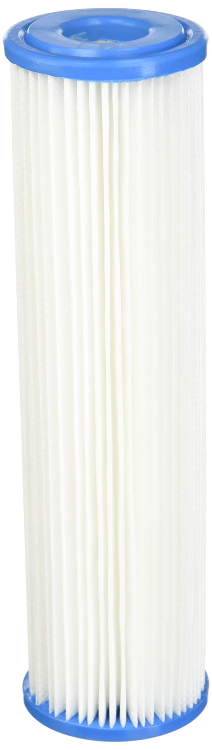 Hydronix Polyester Pleated 20 Micron Under Sink Replacement Filter
