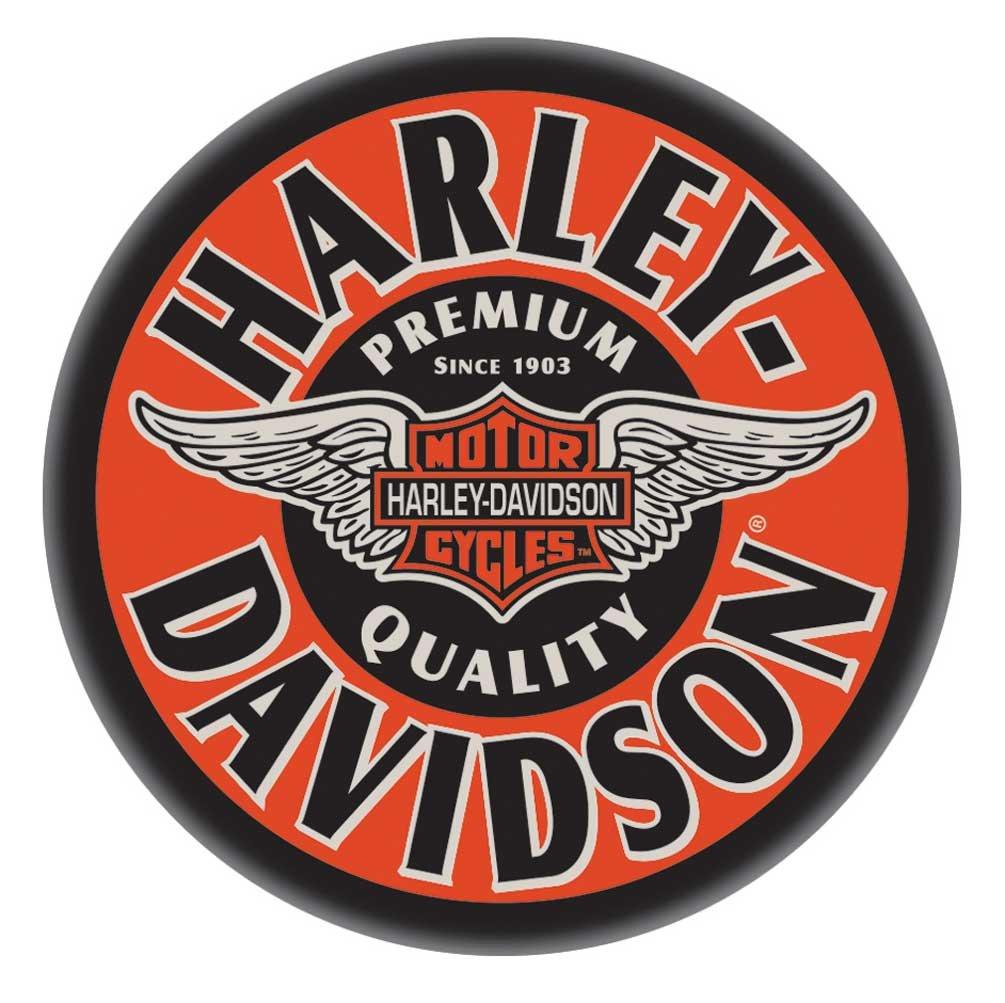 Harley-Davidson Harley-Davidson Winged Bar & Shield Bar Stool Chrome Plated HDL-12135