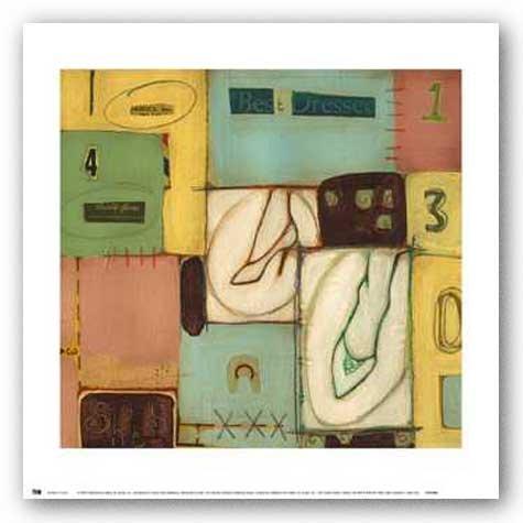 New York Graphics Best Dressed II by Maria Eva 10.5"x11" Art Print Poster