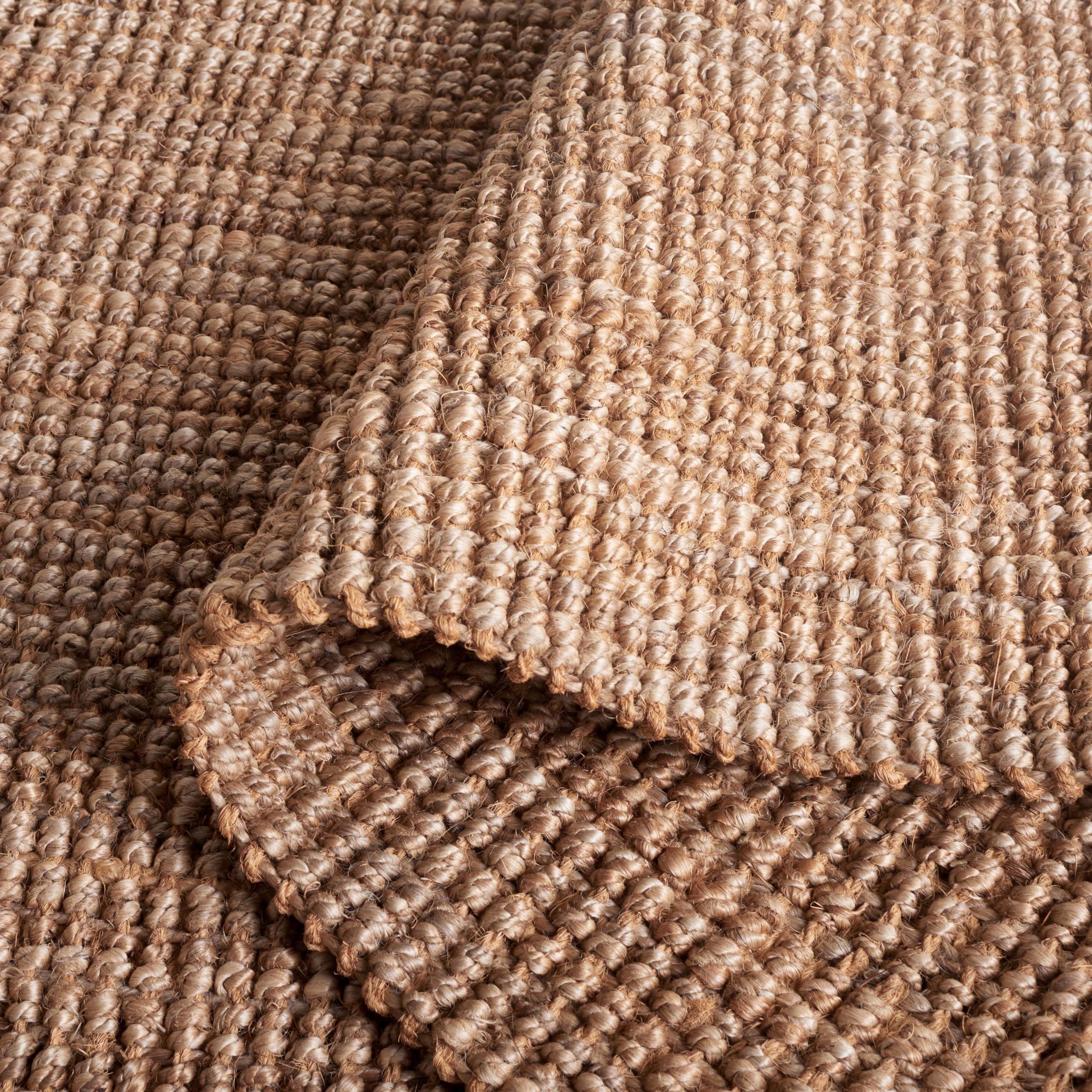 Safavieh SAFAVIEH Natural Fiber Collection Area Rug - 5' x 8', Natural, Rustic Farmhouse Boho Style, Handmade Jute & Coir, Ideal for The Living Room, Bedroom, Dining Room (NFB576A-5)