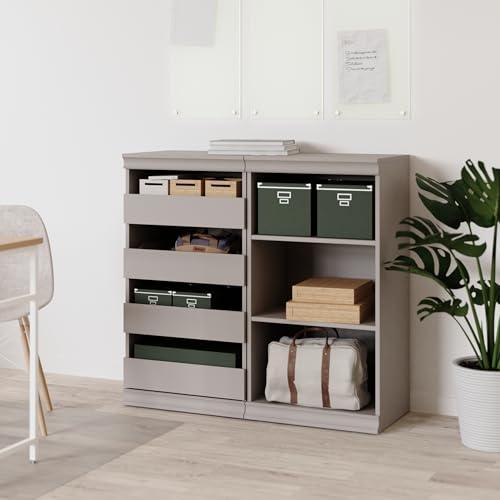 ClosetMaid ClosetMaid Modular Storage Shelf Unit with 3-Shelves, Taupe