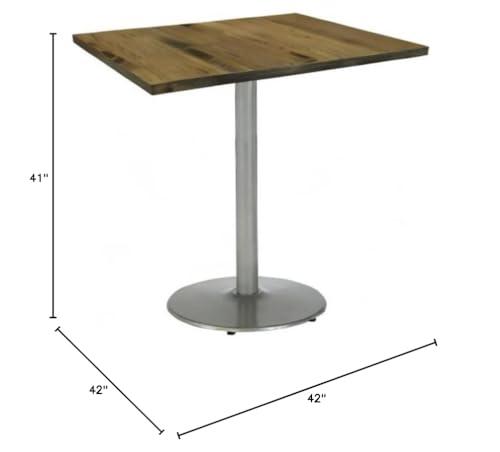 KFI Seating KFI Seating Urban Loft Square Top Multipurpose Table 41\" x 42\" x 42\" Natural
