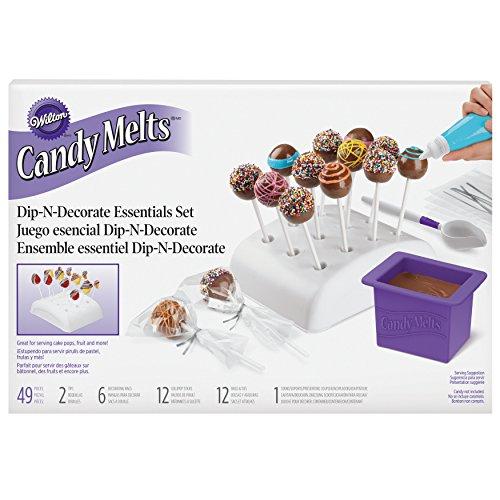 Wilton Wilton Candy Melts Dip-N-Decorate Candy Making Tools and Cake Pop Decorating Kit, 49-Piece