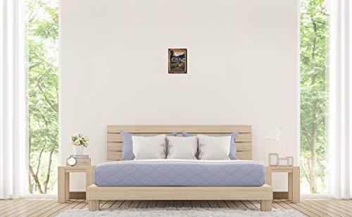 Northwest Art Mall Itasca State Park Minnesota Airstream Trailer Rustic Wood Art Print from Travel Artwork by Artist Paul A. Lanquist 9" x 12"