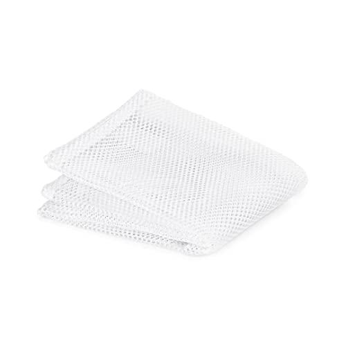 Compactor Compactor Large Zipped Laundry Bags for Washing Machines, 60 x 60cm, White