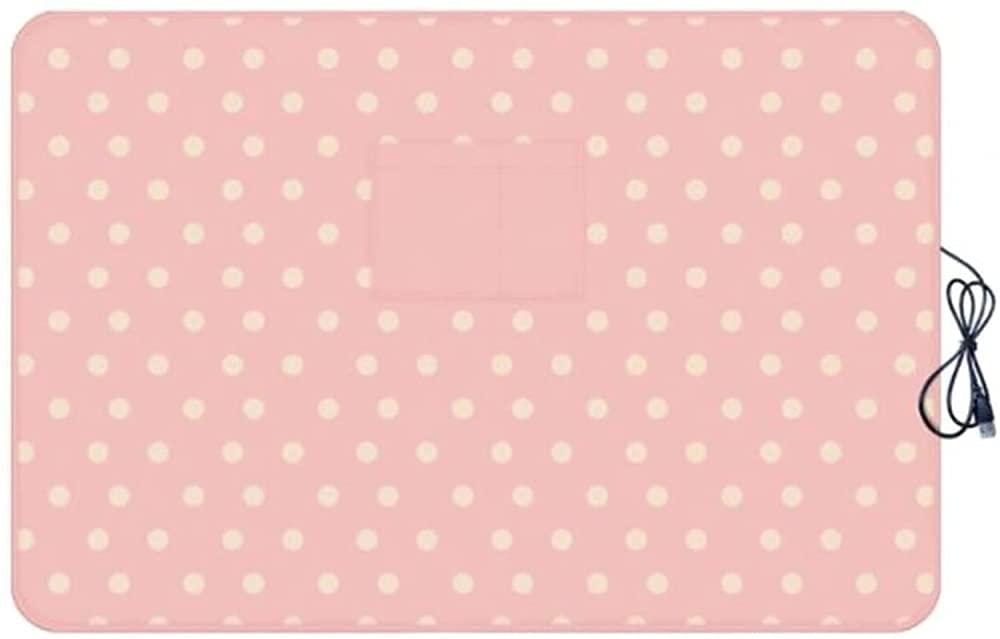 RAGGZZ RAGGZZ Heated Blanket Soft Plush Throw Electric USB Blanket Single Winter Warmer Cotton Velvet Machine Washable Waterproof for Home Sofa Travel Office Indoor and Outdoor-C