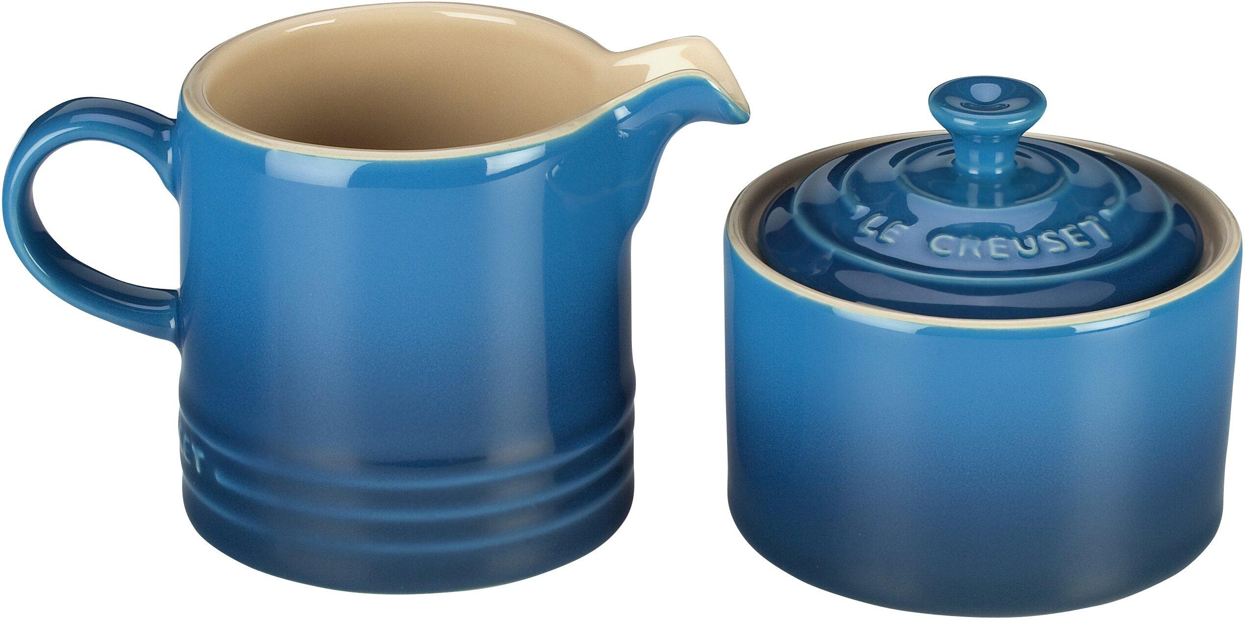 Le Creuset Le Creuset Stoneware Cream and Sugar, 2 pc. Set, Marseille